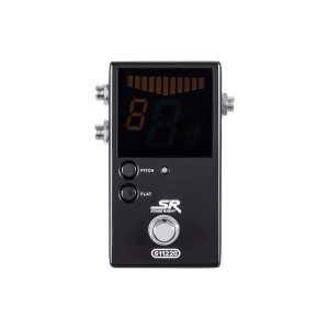 Monoprice Chromatic Pedal Tuner - Black, Normal & True-Bypass Outputs, Easy to Tune Your Bass & Guitars - Stage Right Series